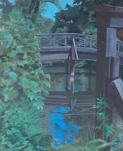 Plein Air Bridge Reflections