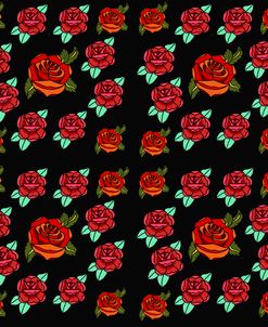 Red Rose Tattoo Pattern