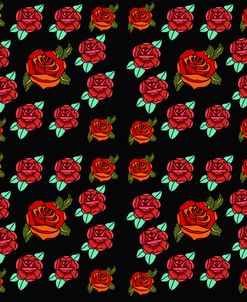 Red Rose Tattoo Pattern