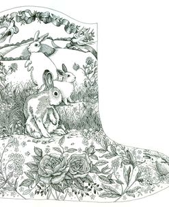 Bunny Toile Boot