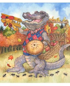 Autumn Alligator