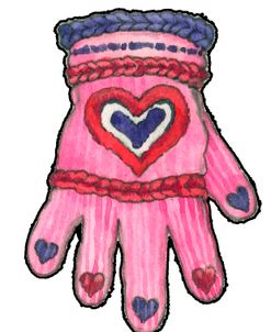 Pink Glove