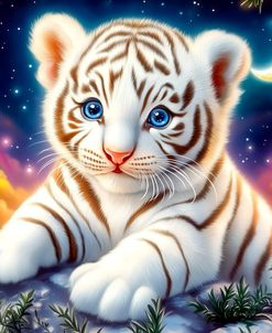 Tiger Night Sky