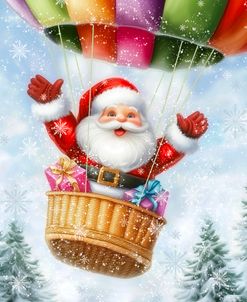 Santa In The Sky