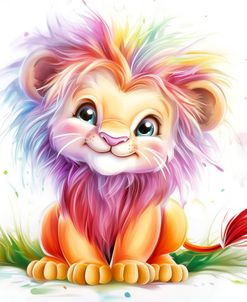 Color Pop Lion