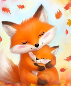 Cuddly Foxes