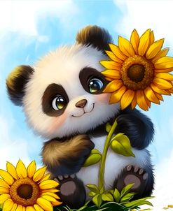 Sunflower Panda