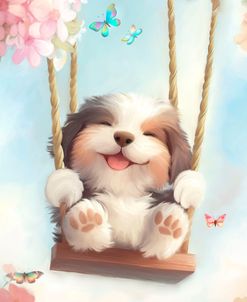 Spring Swing Puppy