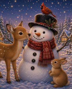 Snowman Kisses