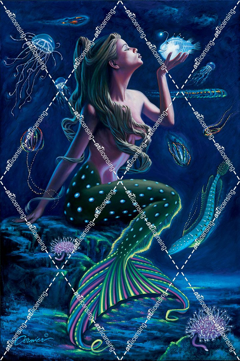 Bioluminescent Mermaid