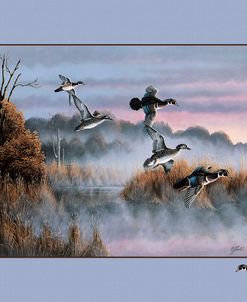 Ducks In Flight 2