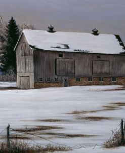 Winter Barn