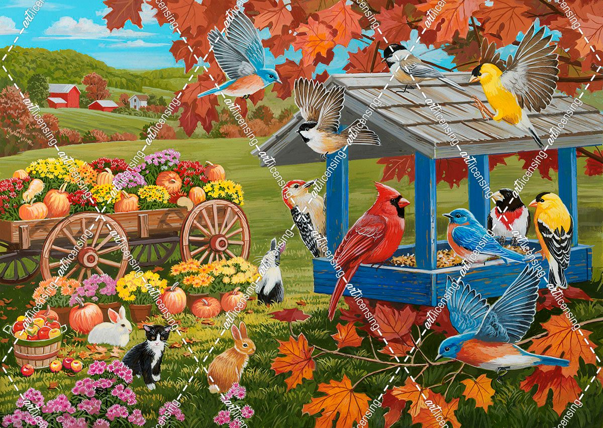 Fall Feeder and Harvest Wagon