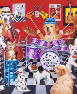 Six Pup Band in Concert