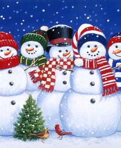 Five Snowmen