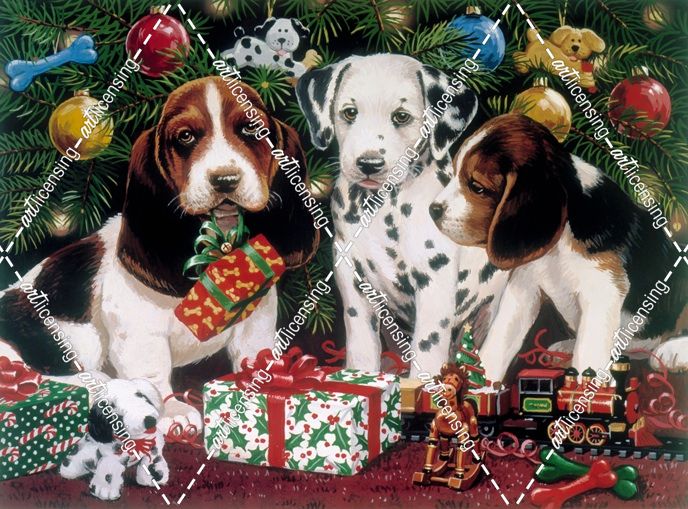 Christmas Puppies 2