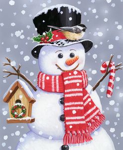 Snowman With Tophat