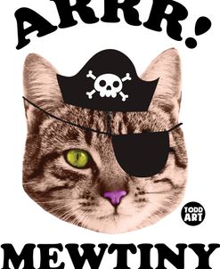 Arr Mewtiny Cat Pirate