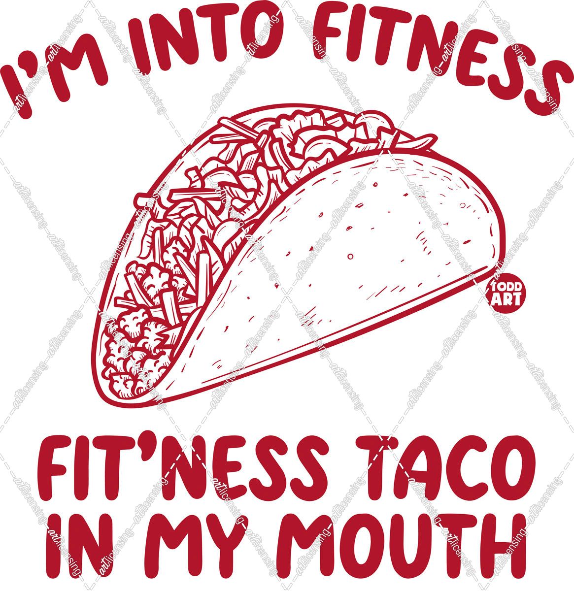 Fitness Taco In My Mouth