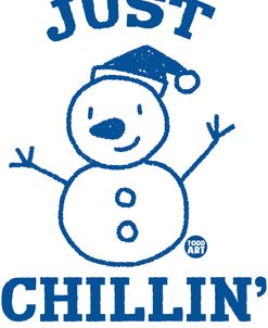 Just Chillin Snowman