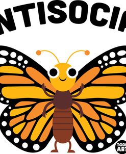 Antisocial Butterfly Monarch