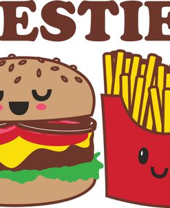 Besties Burger And Fry