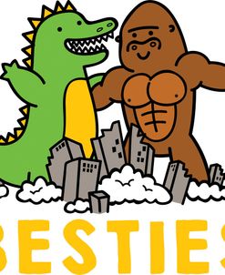 Besties Godzilla Kong