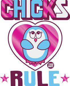 Chicks Rule Penguin