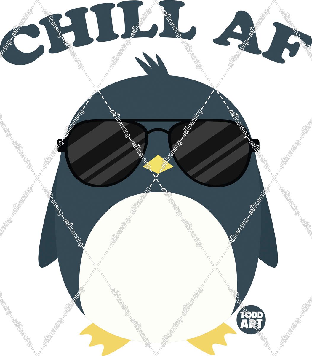 Chill AF Penguin
