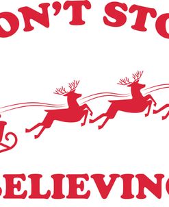 Dont Stop Believing Santa