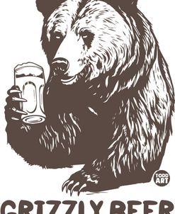 Grizzly Beer Bear