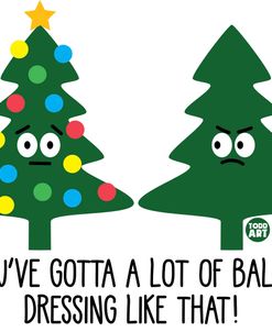 Lotta Balls Xmas Tree
