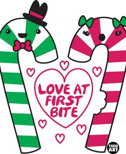 Love First Bite Candy Cane