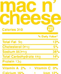 Mac N Cheese Label