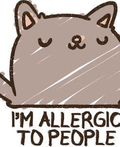 Allergic To People Cat