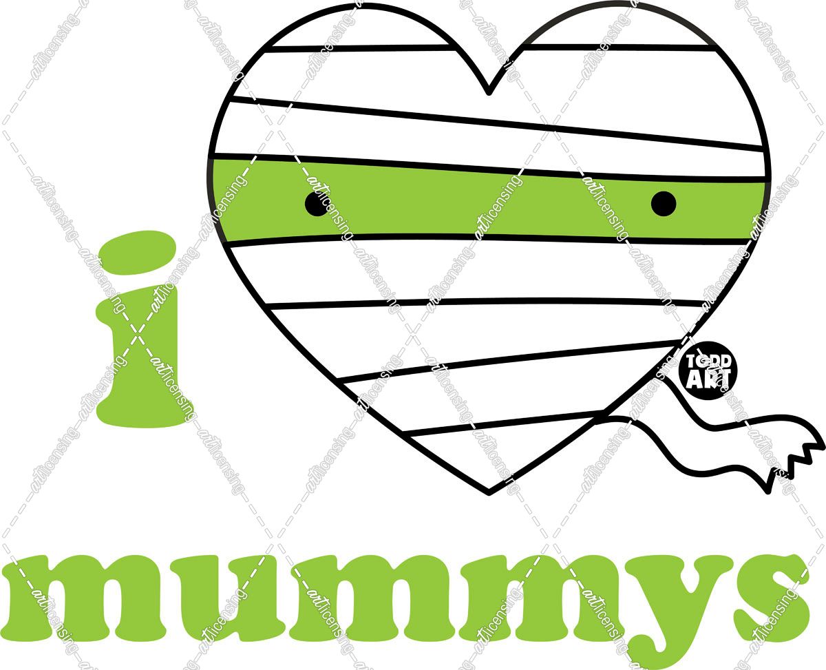 Heart Noggin – I Love Mummys