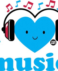 Heart Noggin – I Love Music