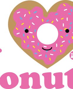 Heart Noggin – I Love Donuts