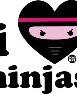 Heart Noggin – I Love Ninjas