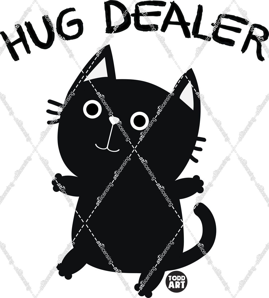 Hug Dealer Cat
