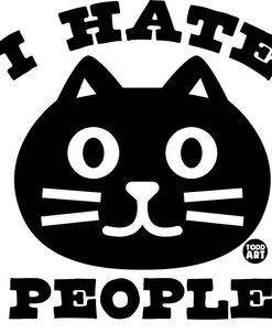 I Hate People Kitty
