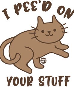 I Pee’d On Your Stuff Cat