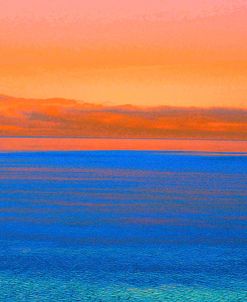 Lake Superior Sunset Orange