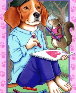 Beagle Artist