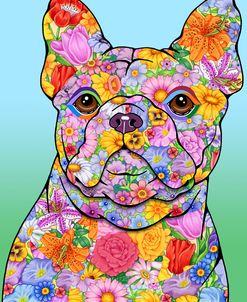 Flowers French Bulldog