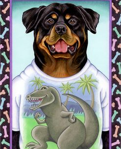 Rottweiler Dinosaur