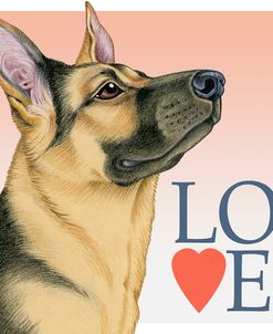 German Shepherd Love