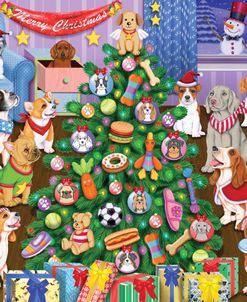 Puppies Christmas Tree