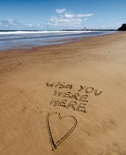 Beach Writing Wish