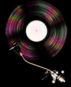 Spinning Record Portrait Colour